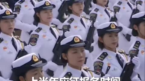 Conscripted Female Soldiers of the People's Republic of China