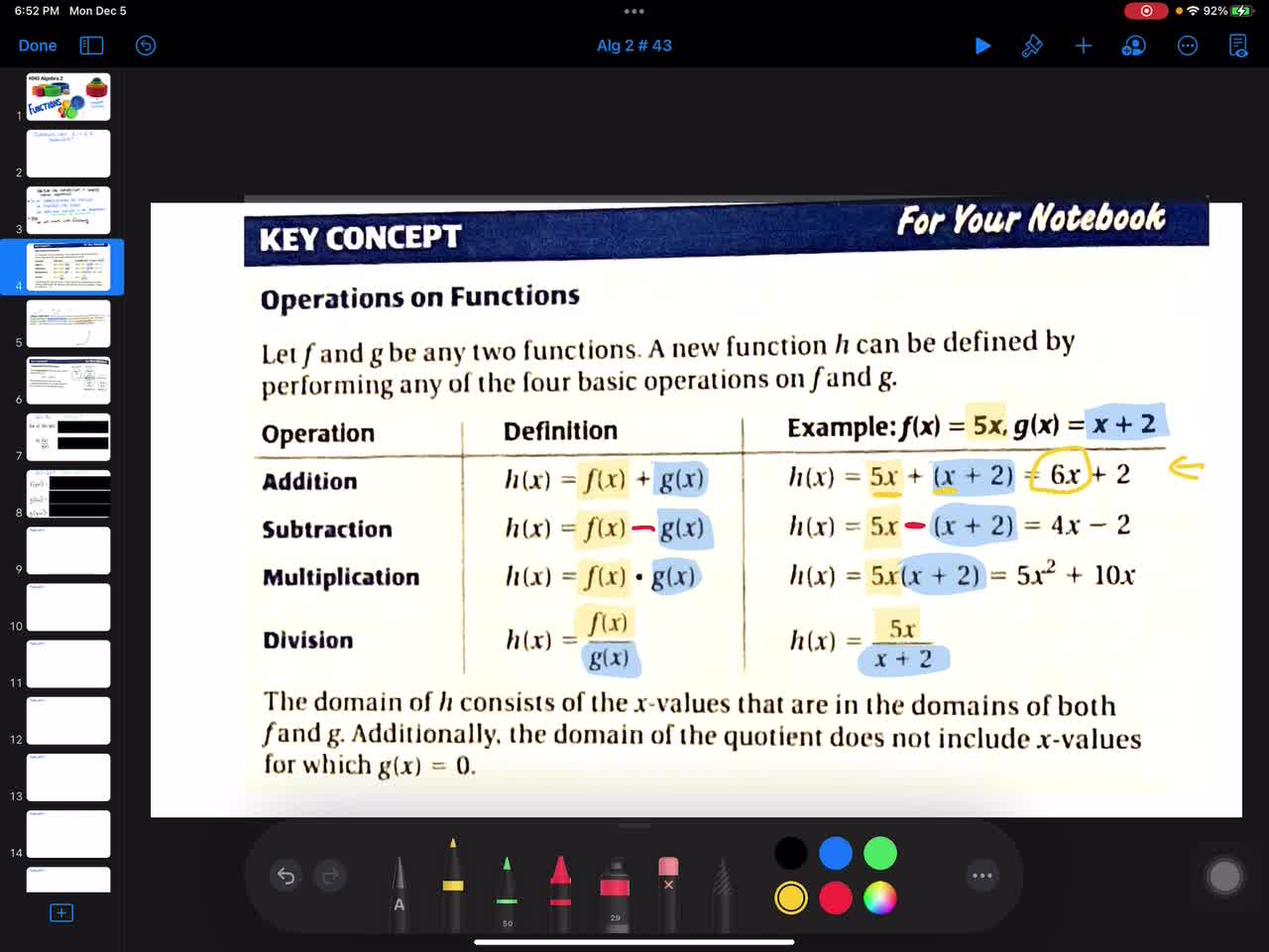 043 Algebra 2