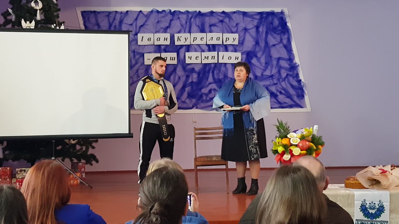 Vancicăuți 12 decembrie 2024 Aliona Prisacari Angela Dovganiuk Ion Curelaru Campionul Lumii MMA 4/10