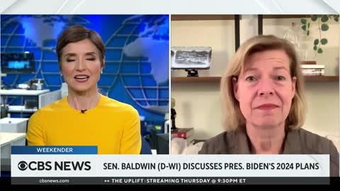 Democratic Sen. Tammy Baldwin discusses Kyrsten Sinema's party change, same-sex marriage bill