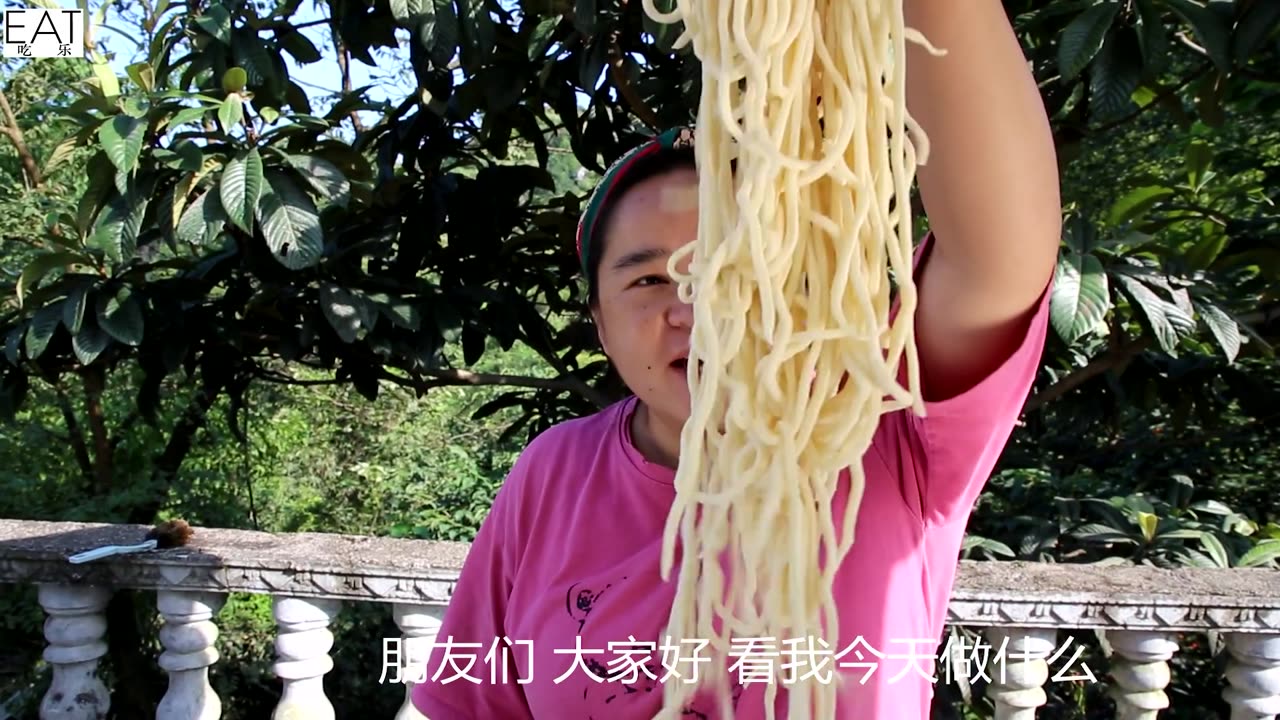 Made a bowl of shredded pork noodles with sauerkraut, it’s great, it’s too high