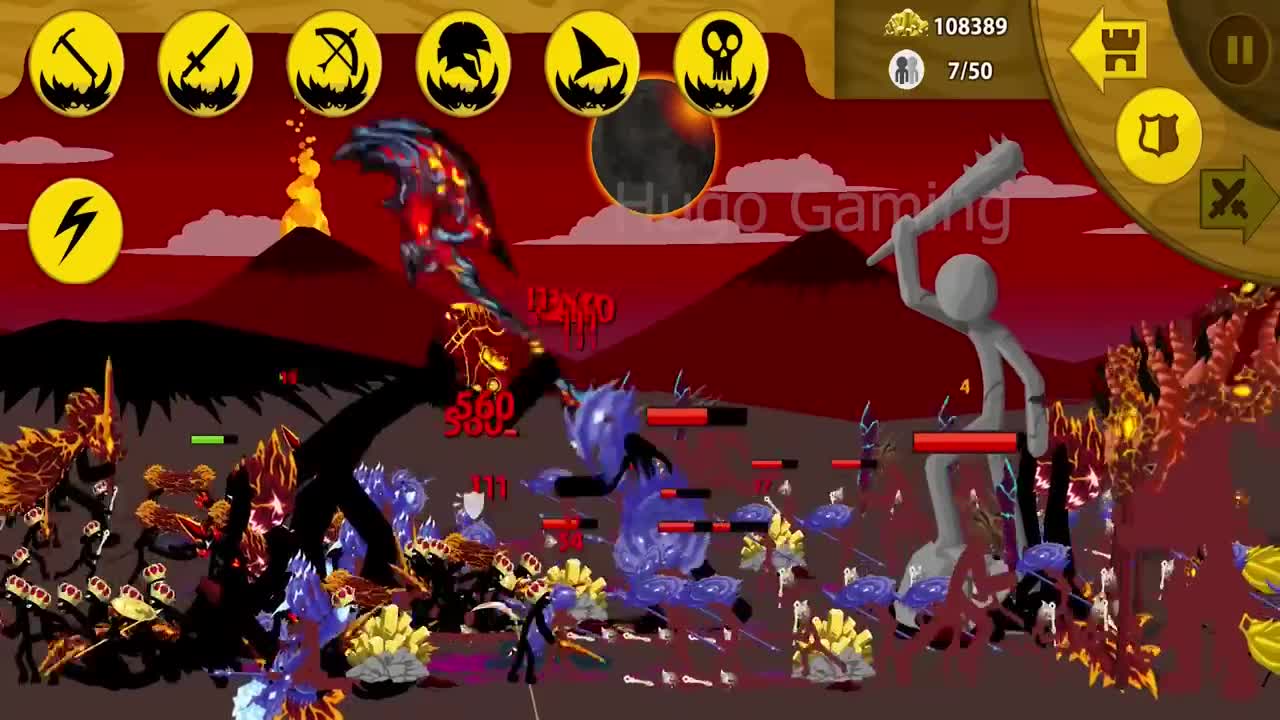 GIANT EVOLUTION 3 LEVEL WITH x9999 GOLD ONLY TO BATTLE THE FINAL BOSS🔥STICK WAR LEGACY MODE-HACK