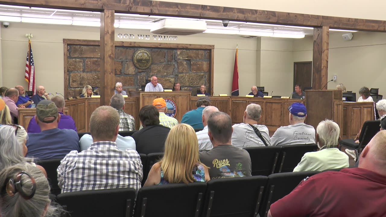 Fentress County Commission Meeting 7/17/23