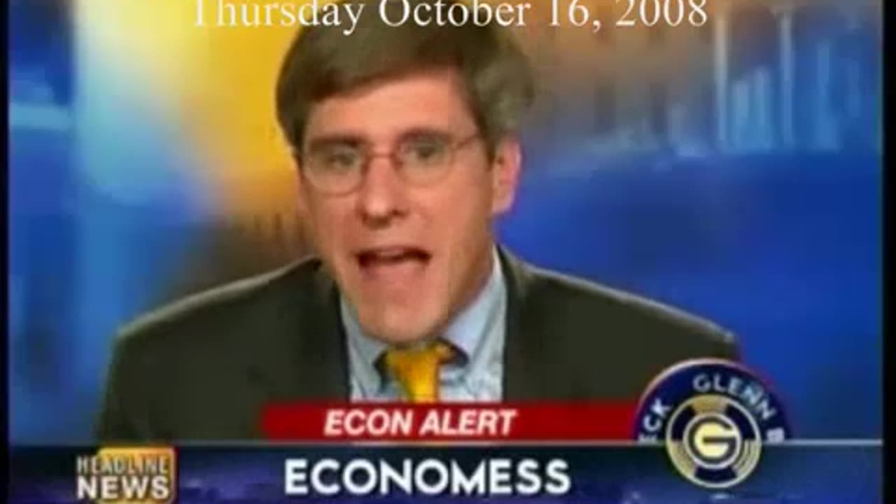 10-16-08 Peter Schiff On Glenn Beck, Seg 2 of 2 (9.09) m