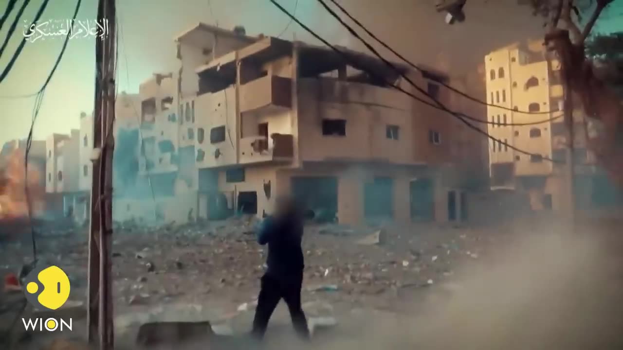 Al-Qassam Brigades video shows close fighting against Israeli forces in Gaza | Bastav Updates