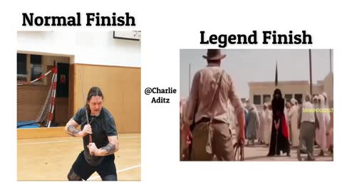 Normal Finish Vs Legend Finish !! Memes #viralmeme #meme