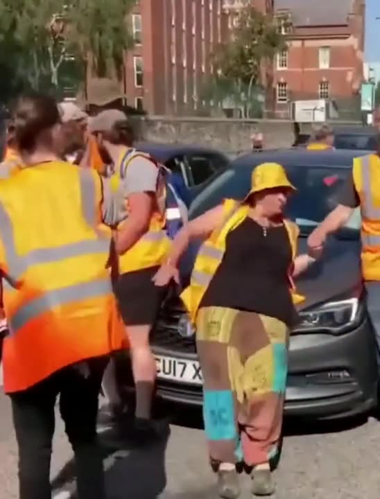 British drivers have had enough of climate terrorists blocking the roads.