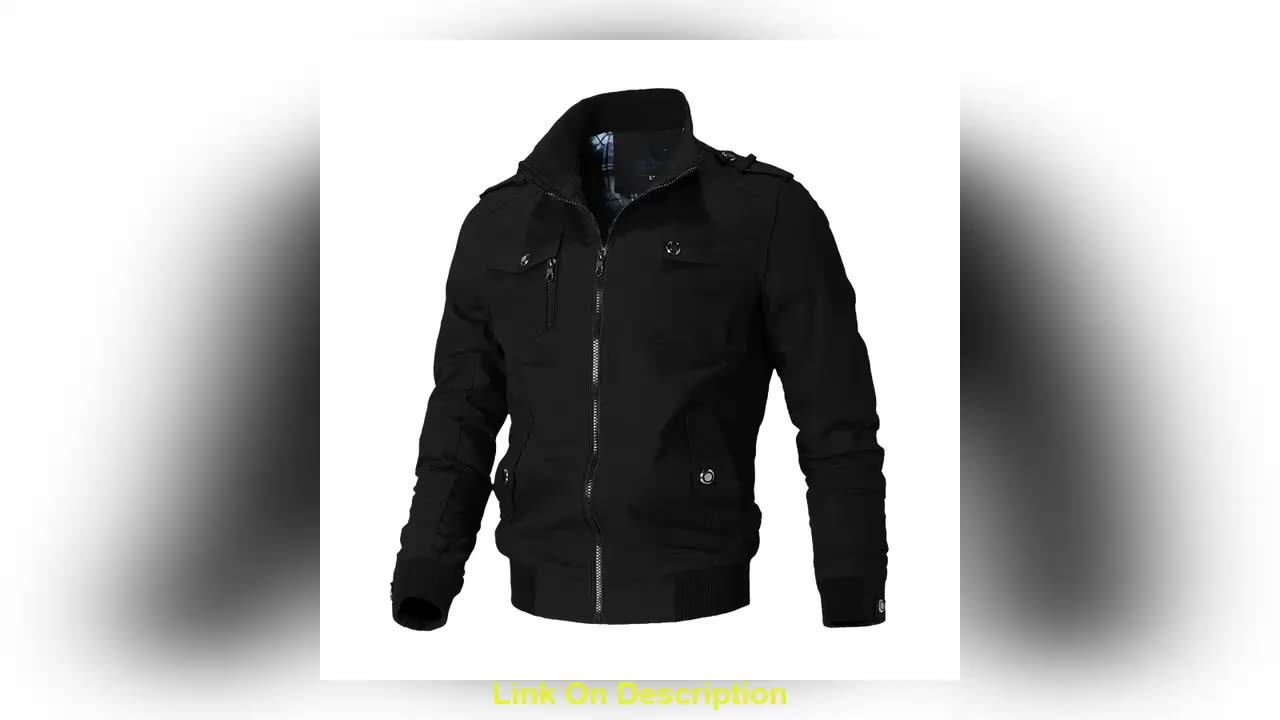 Best Bomber Jacket Men Casual Windbreaker Jacket Coat Men