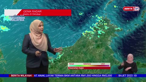 8 OKT 2022 -BERITA WILAYAH-MET MALAYSIA LAPORAN CUACA