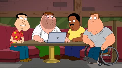 Family Guy - The Guys Youtube and Peter's Video