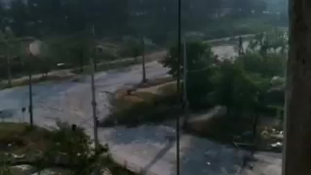 Ukraine War - Ukrainian militants set up firing points in high-rise buildings in Severodonetsk