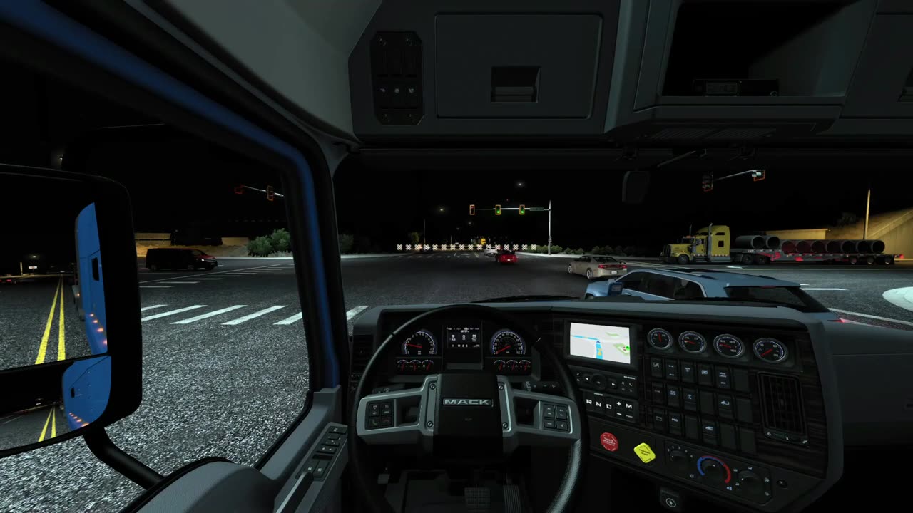 POV - NO TALKING, JUST DRIVING - AMERICAN TRUCK