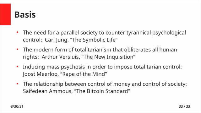 Decentralized Politics Lecture 1 (of 4)