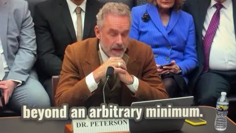 Jordan Peterson speaks strong warning of the dangers of “Super Surveillance State” to Congress