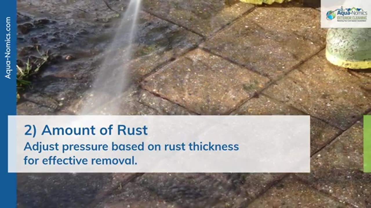 How Much Pressure Should You Use to Remove Rust?