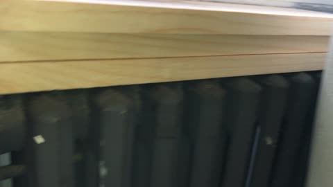 DiY Do it Yourself Cheap Fast Quick Protect Furniture Sofa from Radiator edge Using Wood