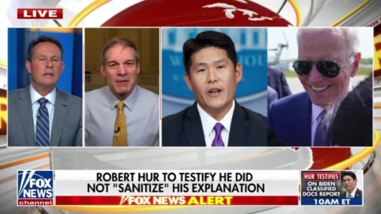 Rep Jim Jordan REACTS to Robert Hur opening statement on Biden's memory