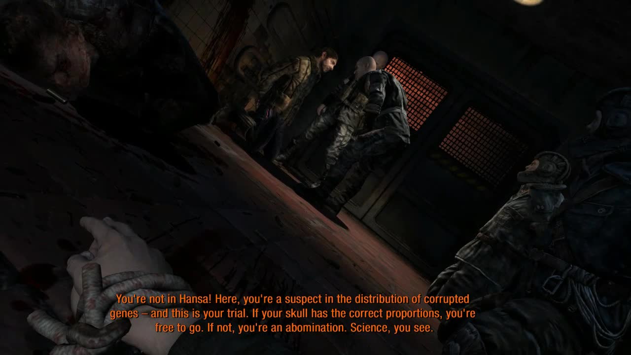 funny and crazy part in metro last light