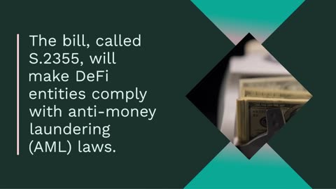 DeFi Will Have to Crack Down on Money Laundering Under New Bipartisan Bill