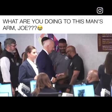 Biden gets a bit too intimate with black man