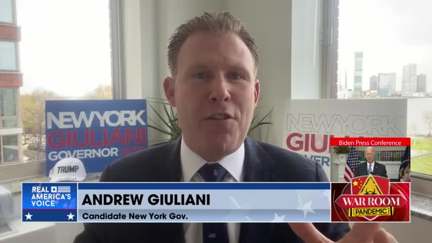 NY Gov. Candidate Andrew Giuliani Leads in Primary Polling