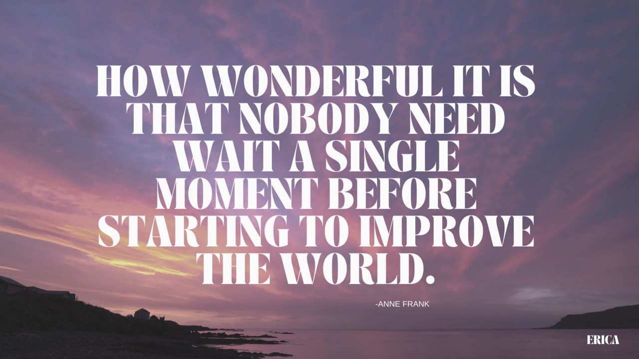 DAILY MOTIVATION 11: Improve the World | relaxing background, instrumental, chill, stress relief
