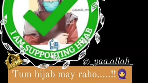 Tum hijab me raho Muslim status