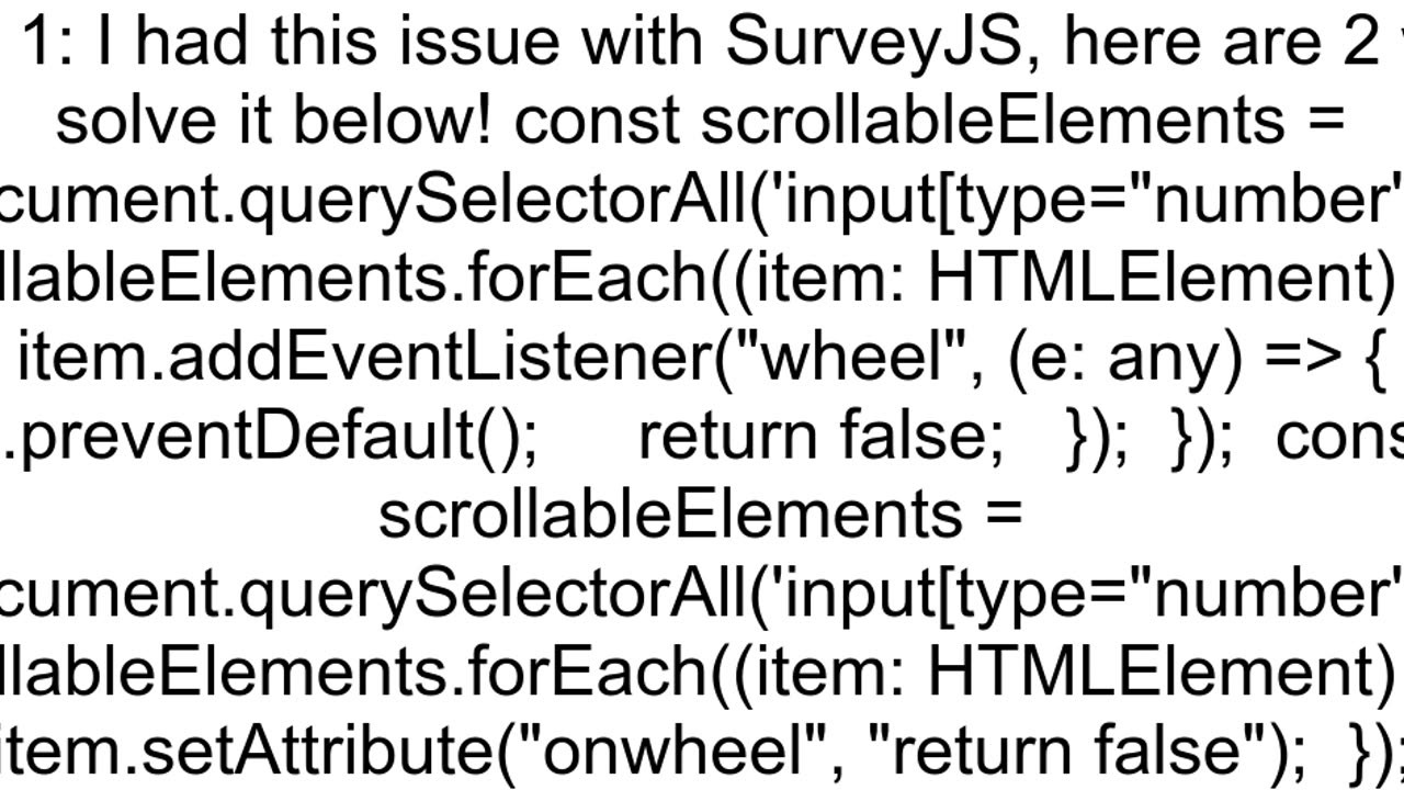 How to disable mouse wheel scrolling over a type quotnumberquot input in React