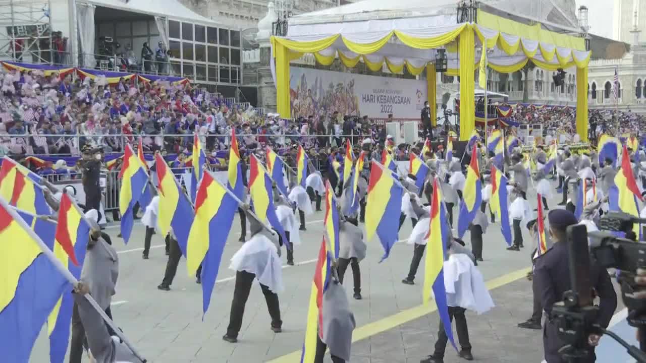 Malaysia celebrates 65th Independence Day in Kuala Lumpur | AFP