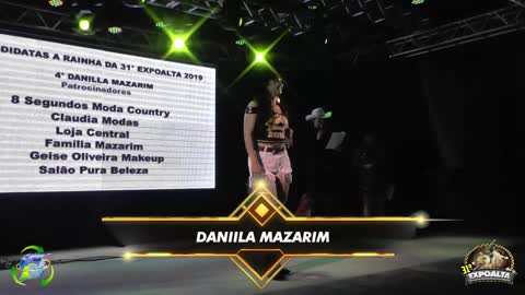 Garota Expoalta 2019 = Danila Mazarim - Short