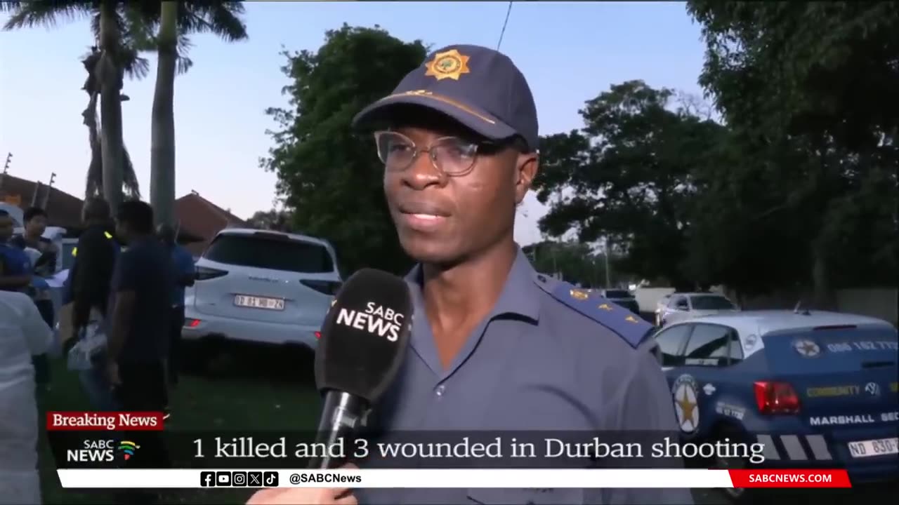 BREAKING NEWS | One person killed, three wounded in Durban shooting