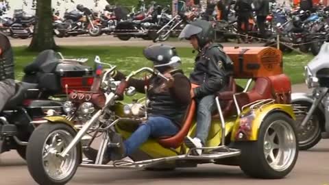 Estonia hosts Europe's largest gathering of Harley-Davidson riders