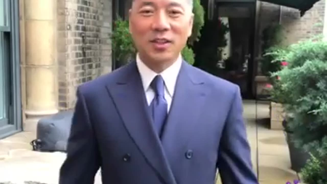 20180819文贵先生视频：紧急会议前苍促视频报平安