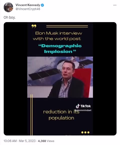 Elon on population