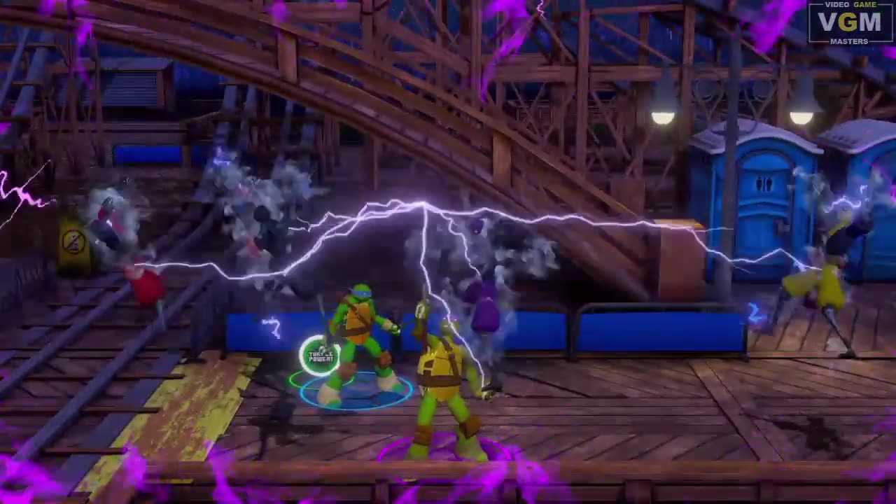 Mark and Jupi play TMNT Wrath of the Mutants Part 4 (The Amusement Park)