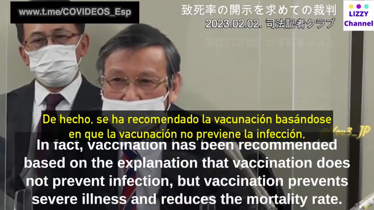 Profesor japonés demanda al gobierno por ocultar verdades incómodas sobre la vacuna