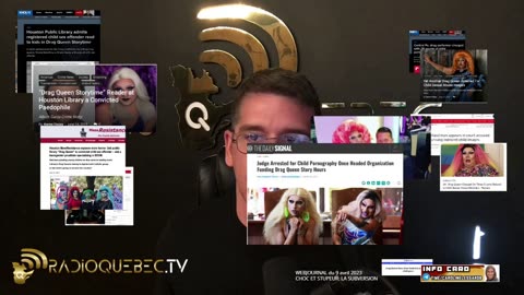 Extrait du WEBJOURNAL de RADIO-QUÉBEC du 9 avril 2023 - CHOC ET STUPEUR: LA SUBVERSION - Pédophilie
