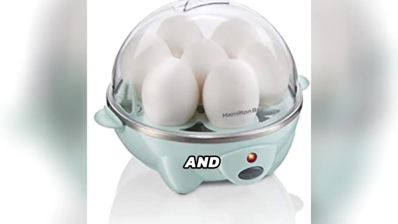 Achieve Eggcellence with the DASH Rapid Egg Cooker!