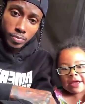 This father teaching his daughter to love all people.