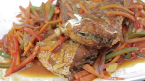 SWEET AND SOUR FISH | PAANO MAGLUTO NG SWEET AND SOUR FISH | EASY FILIPINO RECIPE