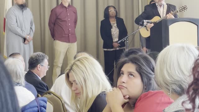 National Day of Prayer Cantor Paul Buch from the Temple Beth Israel #ForAllVoices #PorTodasLasVoces