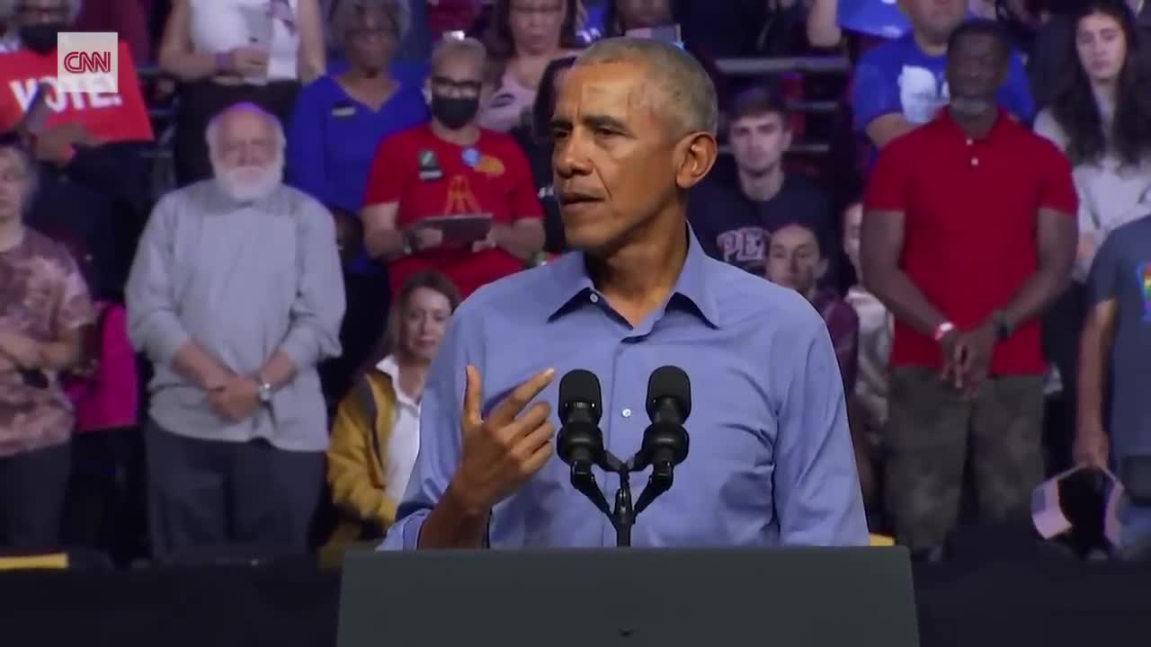 Watch Obama's closing message to voters in Philadelphia