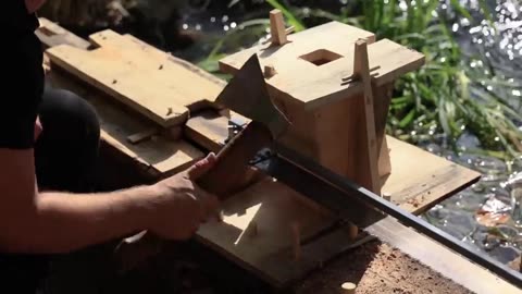 Bushcraft sawmill