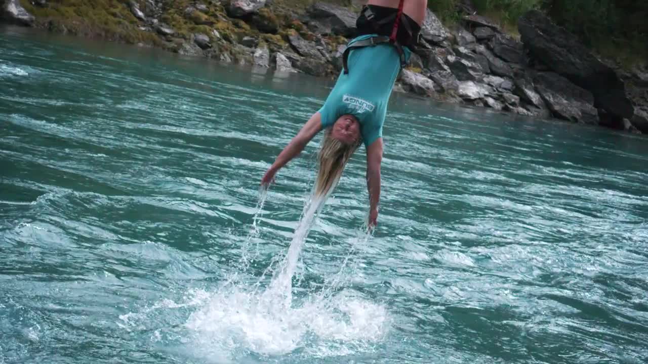 Extreme Bungy Jumping with Cliff Jump Shenanigans! Play On in New Zealand! 4K!