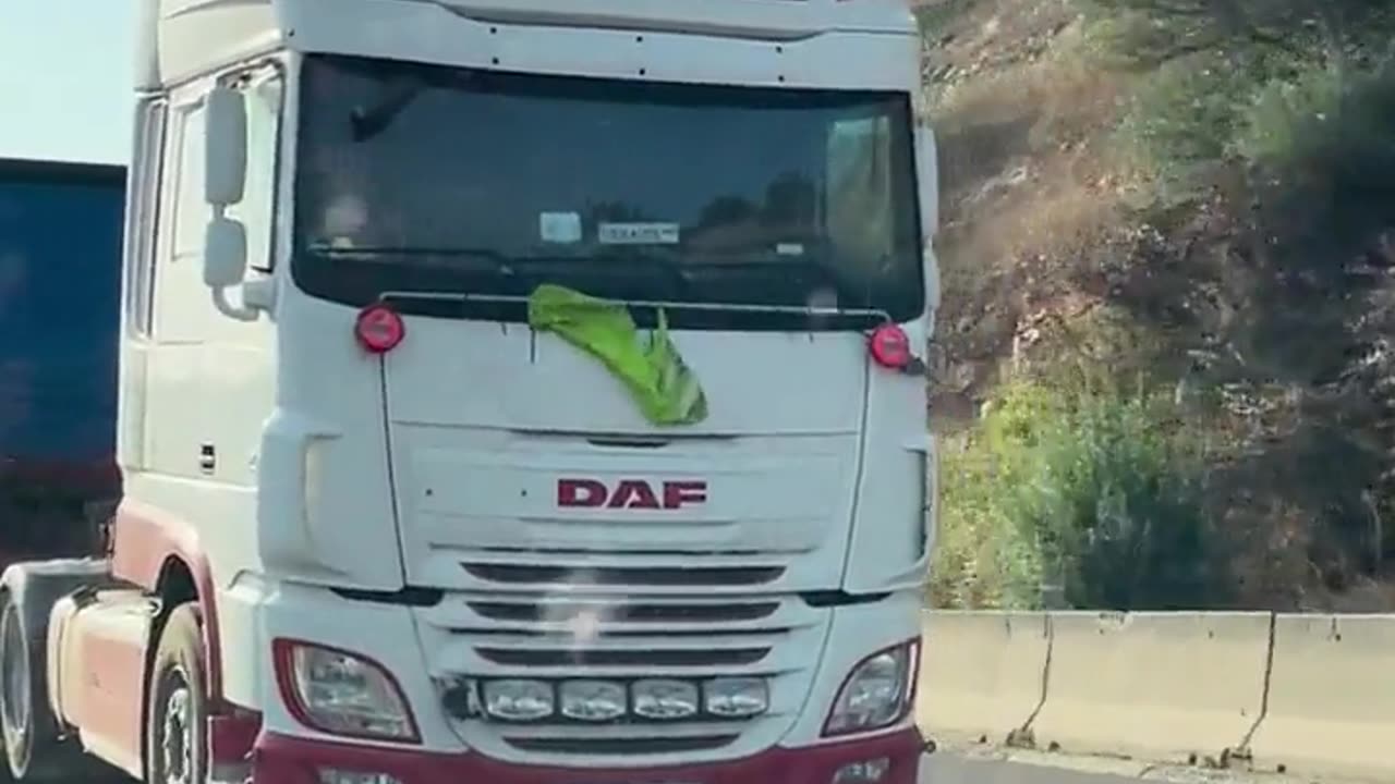 Reverse truck funny driving 😲