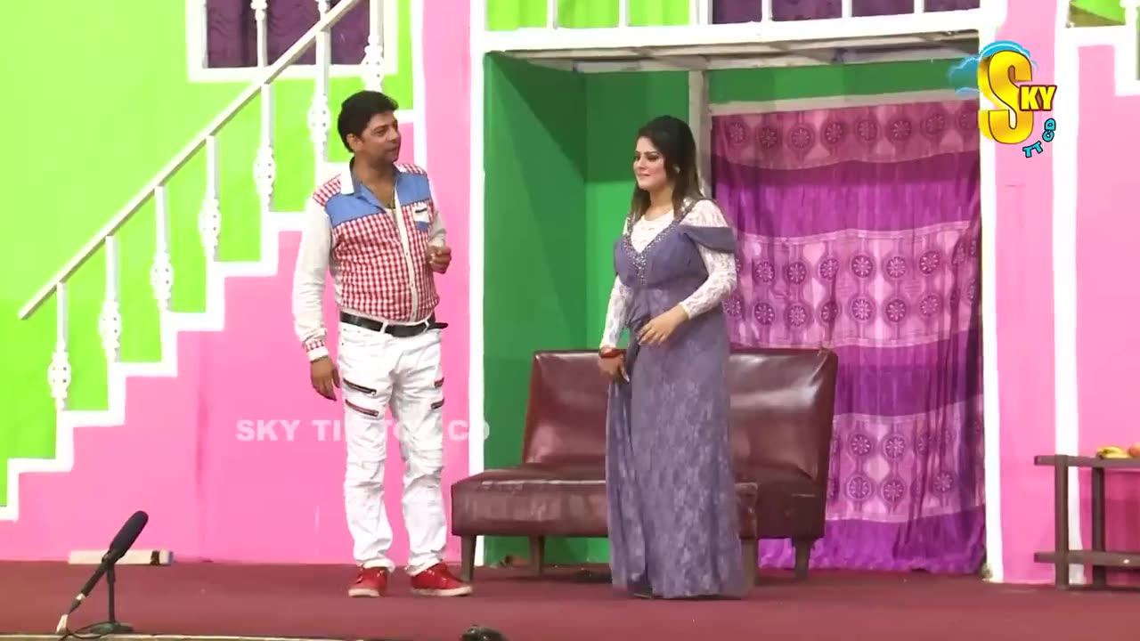 Vicky Kodu and Babra Ali - Punjabi Stage Drama Chor Machaye Shor - Comedy Clip 2023 funy tv2