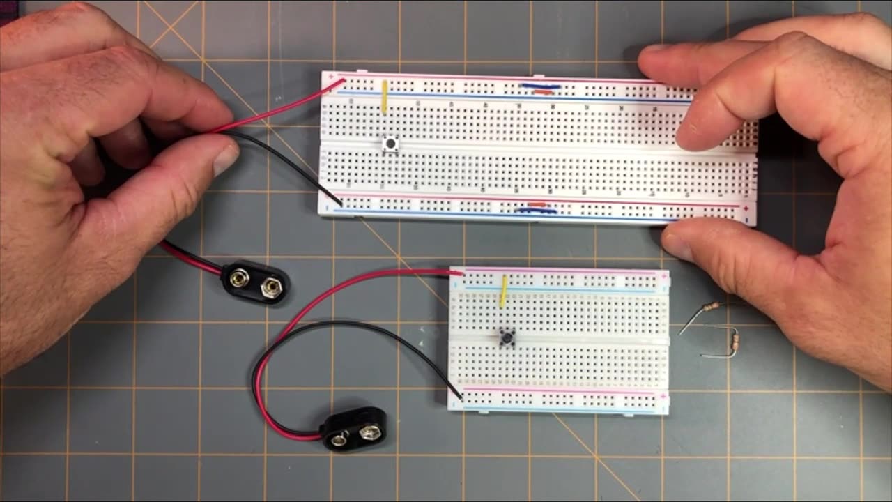 Adding the Jumper Wire - Step 6: A Simple Switch Circuit