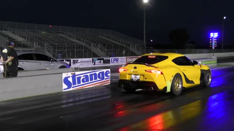 A90 Supra vs Turbo Civic
