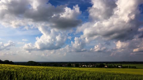 .Walking clouds