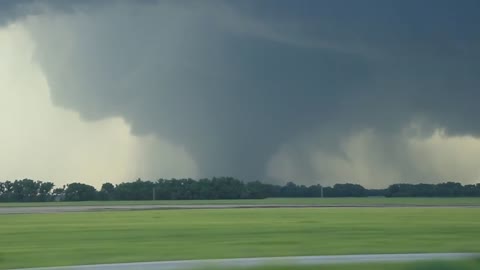 RAW Storm Chase footage - Abilene/Chapman Kansas Tornado May 25, 2016.